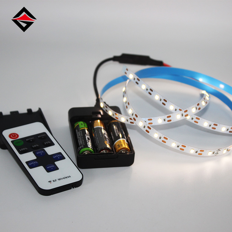 5V USB bateriaren kutxa saltzen beroa LED argi-banda urrunekoarekin