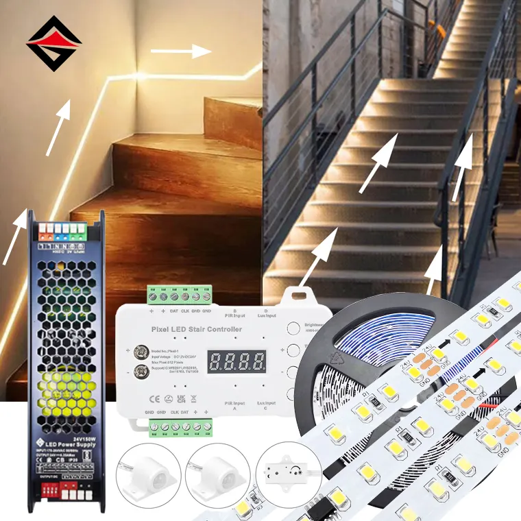 LED eskailera pertsonalizagarria