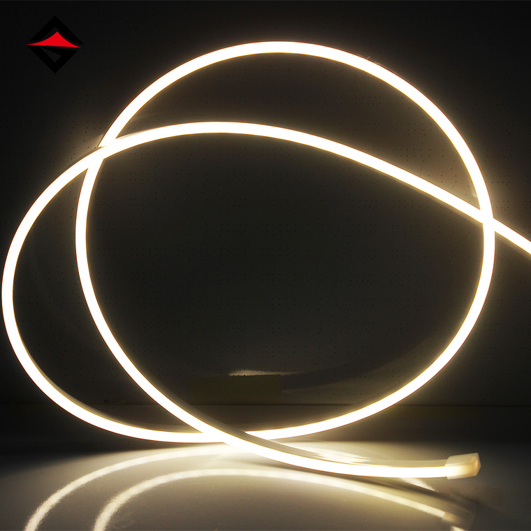 Aukera berria armairurako eta etxeko erakusketarako argiztapenerako: 4 * 8mm neon led argi banda
