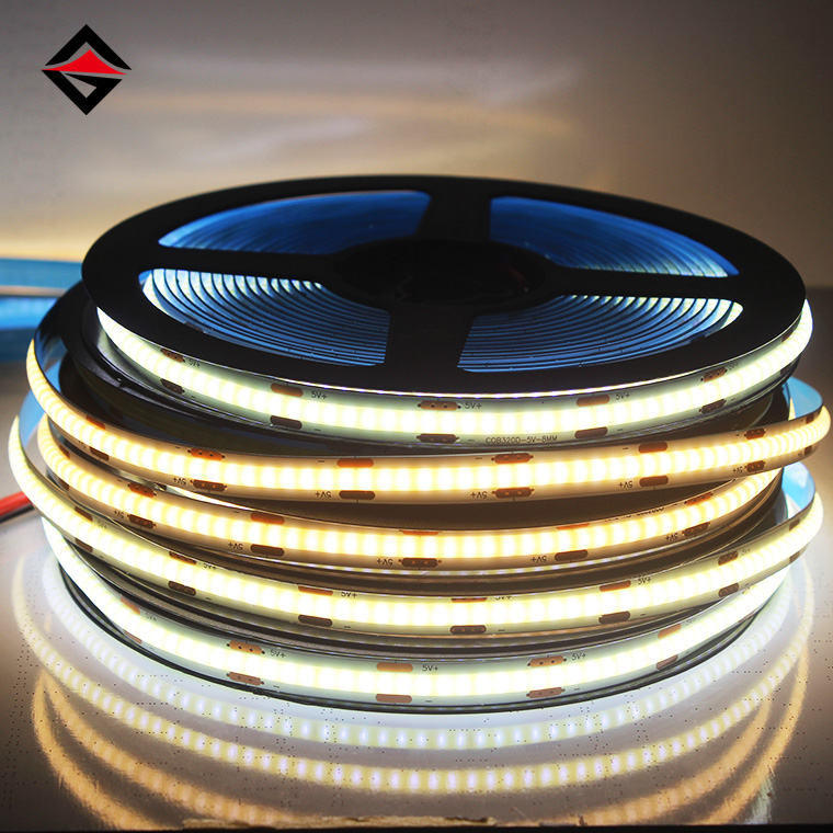 5V COB LED banda