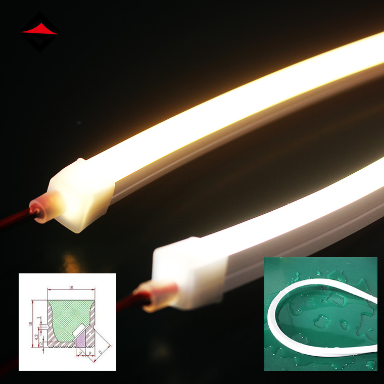 Kalitate handiko 10 * 10mm LED Neon Light Strip